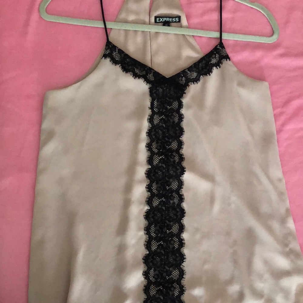 A blush Tank top